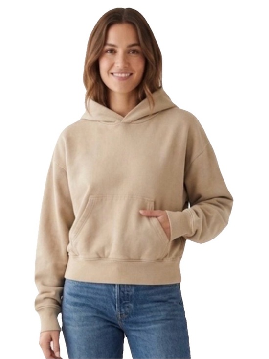 Sporty & Rich Other - Sporty & Rich Women’s Cream Cotton Hoodie Size Small